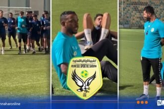 تعداد شبيبة الساورة في تربص مغلق بتاغيت