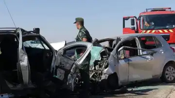 تلمسان..6 جرحى في اصطدام بين سيارتين بعين يوسف