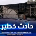 حصيلة أولية .. 30 جريحاً في حادث انحراف حافلة بوهران