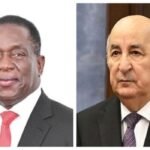 رئيس الجمهورية يجري محادثات على انفراد مع رئيس زيمبابوي 