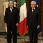 رئيس الجمهورية يُخص باستقبال رسمي من طرف نظيره الإيطالي