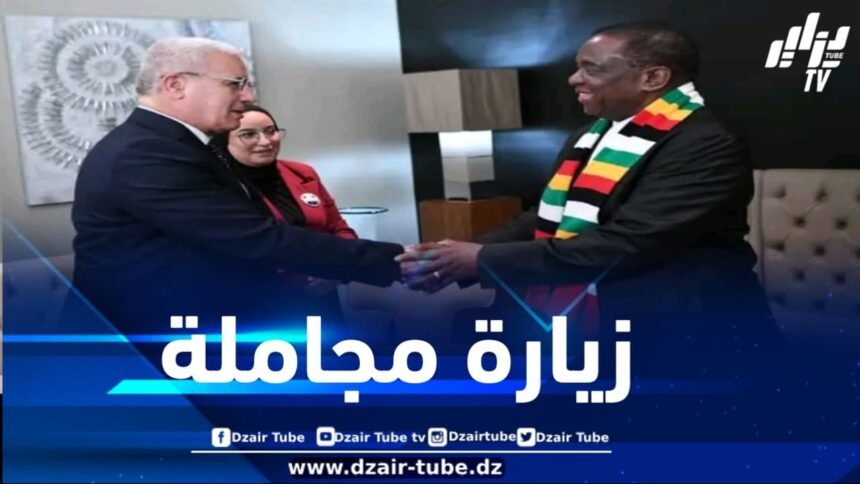 رئيسا مجلس الأمة والمجلس الشعبي الوطني يؤديان زيارة مجاملة للرئيس الزمبابوي بمقر إقامته بزرالدة