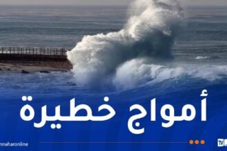رياح قوية وأمواج عالية على هذه السواحل