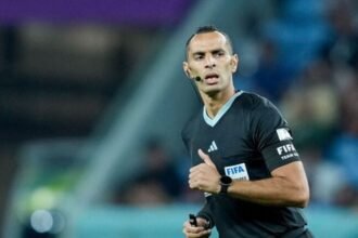 غربال ضمن طاقم التحكيم في قمة ريال مدريد و باريس سان جيرمان