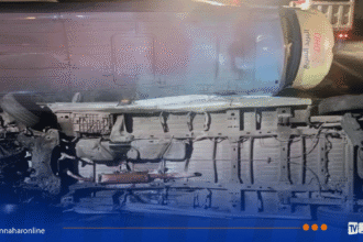 ميلة.. 4 جرحى في انقلاب سيارة نفعية بتاجنانت