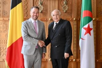 وزير الخارجية يستعرض مع نظيره البلجيكي تعزيز التعاون والشراكة في الأمن والسلم  