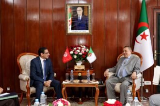 وزير الداخلية يستقبل السفير التونسي عقب انتهاء مهامه