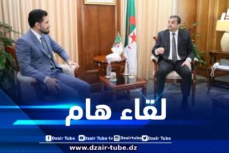 وزير الطاقة والمناجم يستقبل الرئيس المدير العام لشركة “مداد للطاقة – شمال إفريقيا”