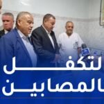 وزير النقل يزور ضحايا حادث مرور البيض ويُعزي عائلات المتوفين