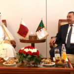 وزير النقل يستقبل السفير القطري