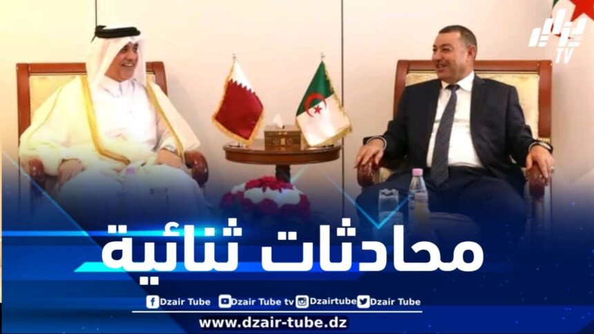 وزير النقل يستقبل سفير دولة قطر بالجزائر