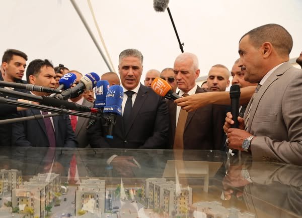 وضع حجر أساس  7000 وحدة سكنية بصيغة LPL في الجلفة