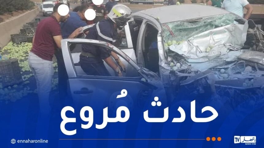 5 ضحايا في حادث مرور بعين الدفلى