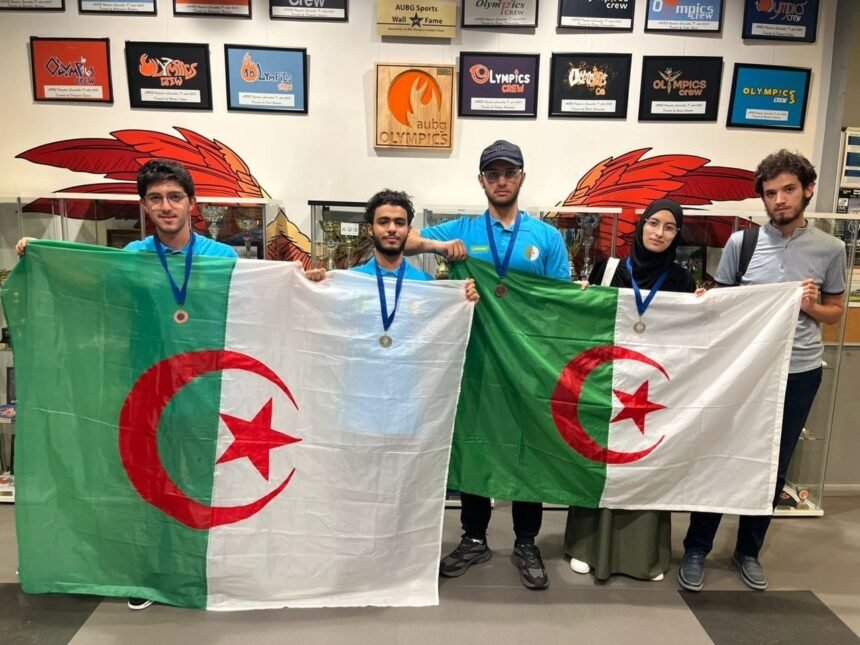 الجزائر تفتك 4 ميداليات في المسابقة العالمية الجامعية للرياضيات ببلغاريا