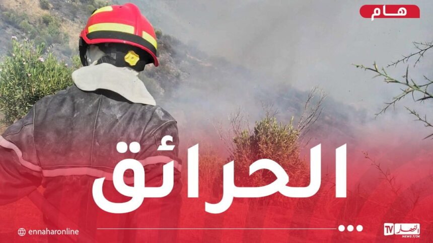 اندلاع 16 حريقا عبر 7 ولايات !