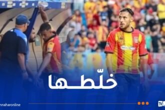 بالفيديو.. بلايلي ينفجر غضبًا في وجه الطاقم الفني للترجي التونسي
