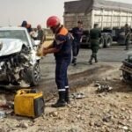 برج بوعريريج.. 11 جريحا في اصطدام بين سيارتين، بـ بوقبيص