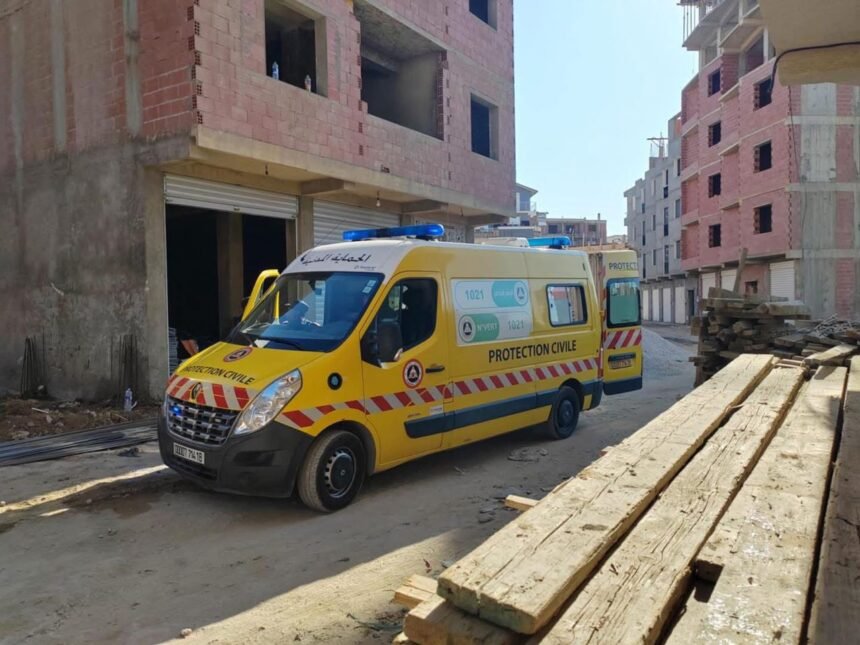جيجل.. وفاة شخص سقط من الطابق السابع لبناية طور الإنجاز بحي بن عاشور