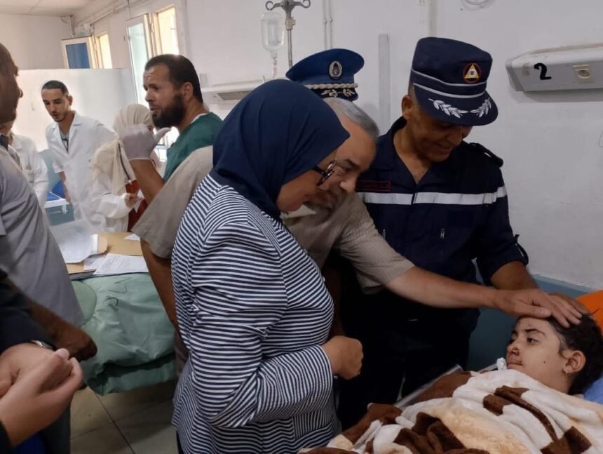 حادث مرور عين الدفلى..الأمينة العامة للولاية تزور المصابين