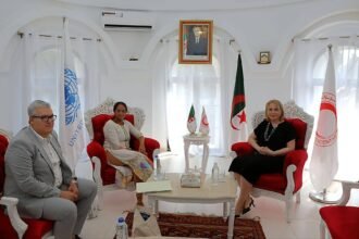 حملاوي تستقبل رئيسة بعثة المنظمة الدولية للهجرة بالجزائر