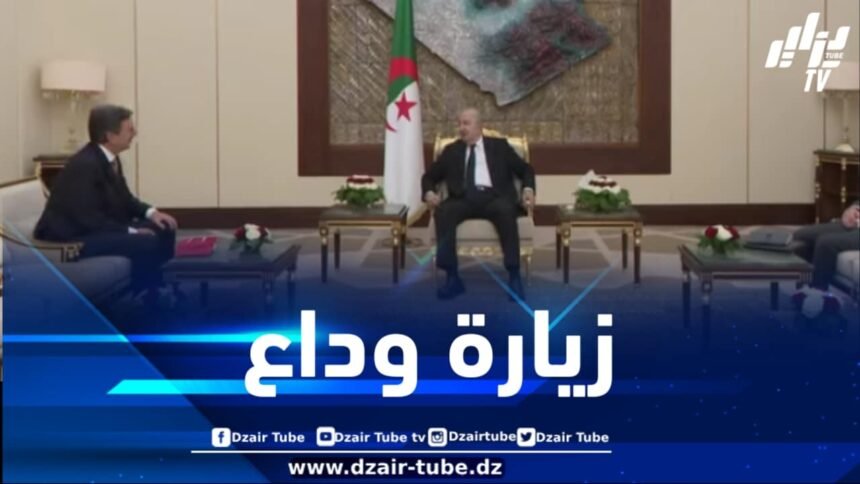 رئيس الجمهورية يستقبل سفير كونفدرالية سويسرا