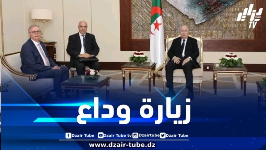 رئيس الجمهورية يستقبل سفير مملكة السويد