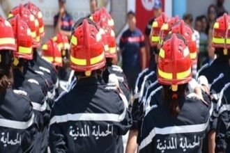 وفاة 4 أفراد من الحماية المدنية إثر سقوط طائرة تدريبية بمطار فرحات عباس بجيجل