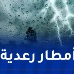 أمطار رعدية على هذه الولايات
