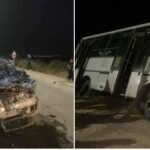 البيض.. 6 جرحى في اصطدام بين حافلة وسيارة