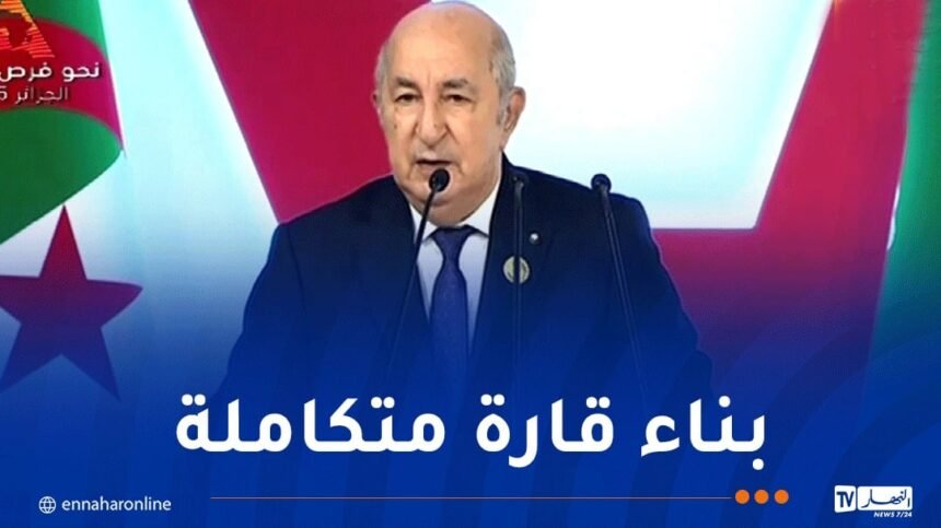 الرئيس تبون: الطريق لا يزال طويلا لتصحيح المضالم التاريخية في حق إفريقيا