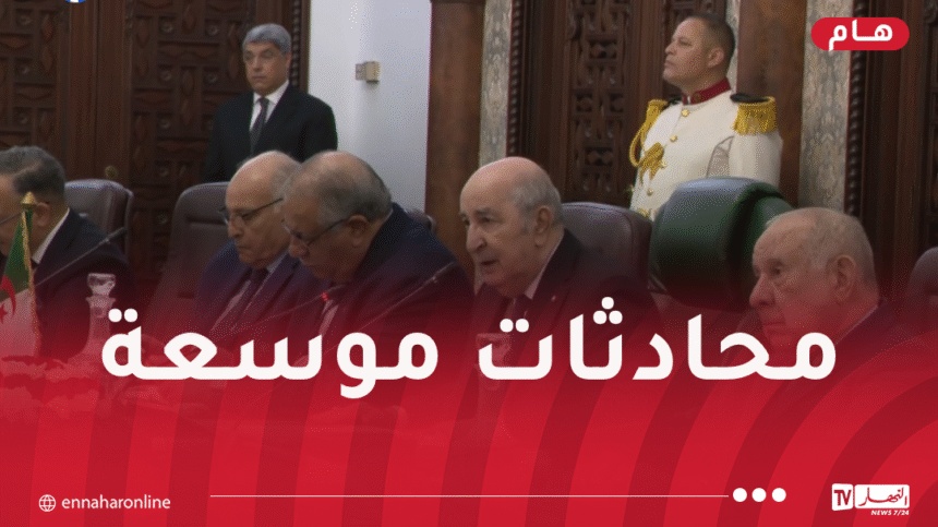 الرئيس تبون يترأس محادثات موسعة مع نظيره الموزمبيقي