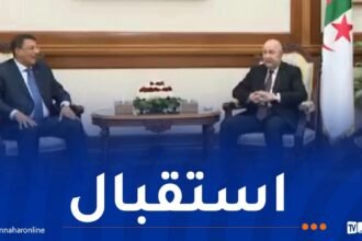 الرئيس تبون يستقبل رئيس حزب جبهة المستقبل