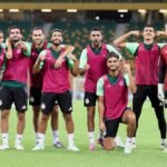 المنتخب الوطني يُجري آخر حصة تدريبية قبل مواجهة بوتسوانا
