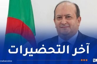الوزير الأول بالنيابة يقف على آخر التحضيرات لمعرض التجارة البينية الافريقية بقصر المعارض 
