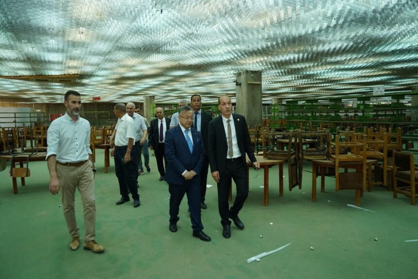 عاين خلالها أشغال التهيئة الكبرى..بداري يزور جامعة هواري بومدين