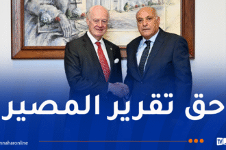 عطاف يلتقي دي ميستورا ويُجدد موقف الجزائر الداعم للصحراء الغربية