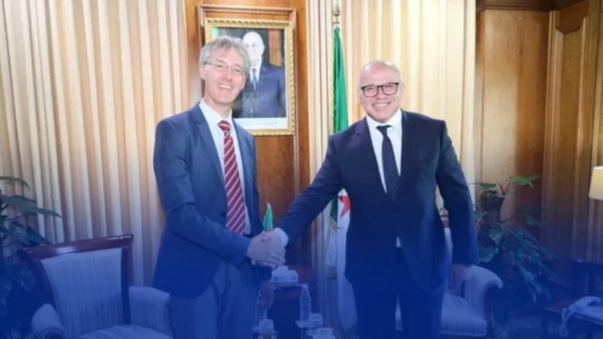 كاتب الدولة المكلف بالطاقات المتجددة يستقبل ممثل المعهد الألماني للقياس