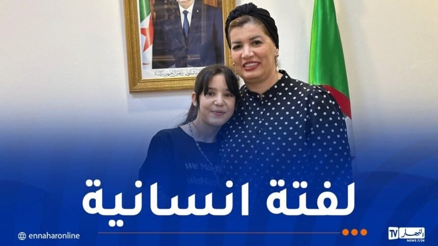 مولوجي تعيد البسمة لوجه طفلة مريضة  ..تعرف على التفاصيل