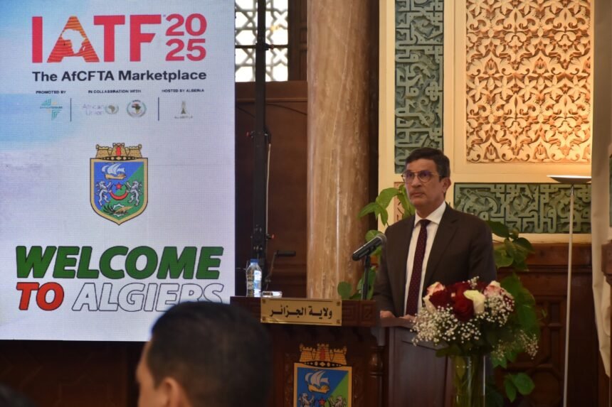 والي الجزائر يستقبل رؤساء حكومات الأقاليم المحلية لدول إفريقية