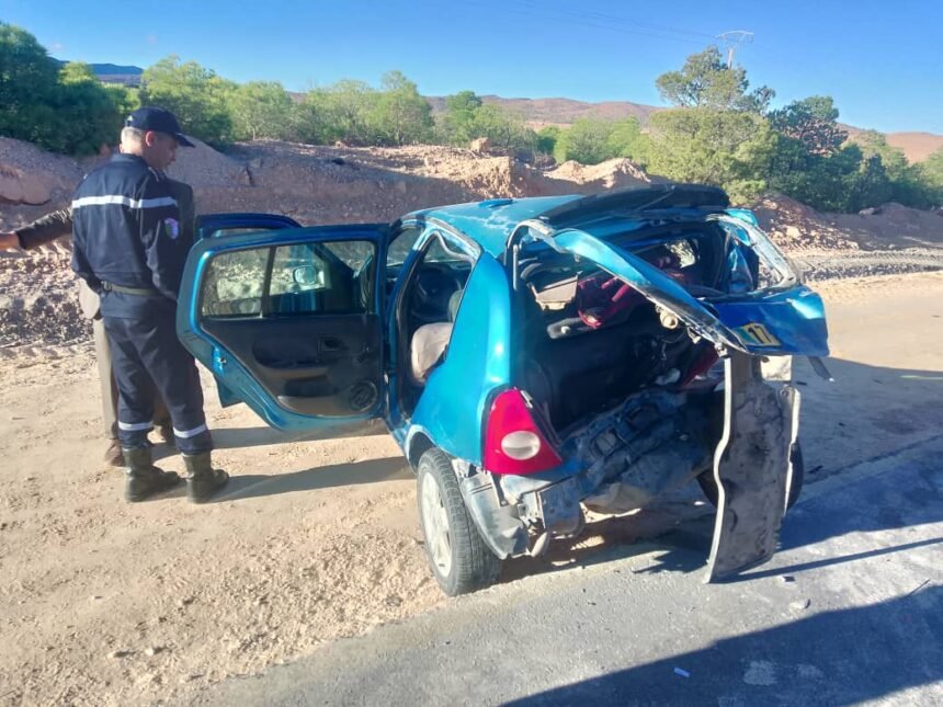 الجلفة: 5 جرحى في حادث اصطدام سيارة بحافلة بمنطفة “الزينة”