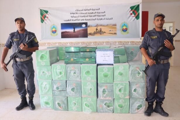 جمارك الأغواط تحجز 2750 خرطوشة سجائر أجنبية
